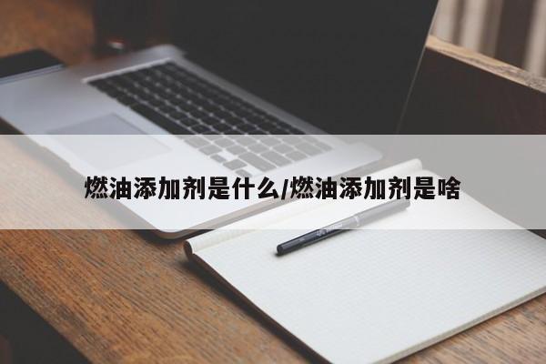 燃油添加剂是什么/燃油添加剂是啥